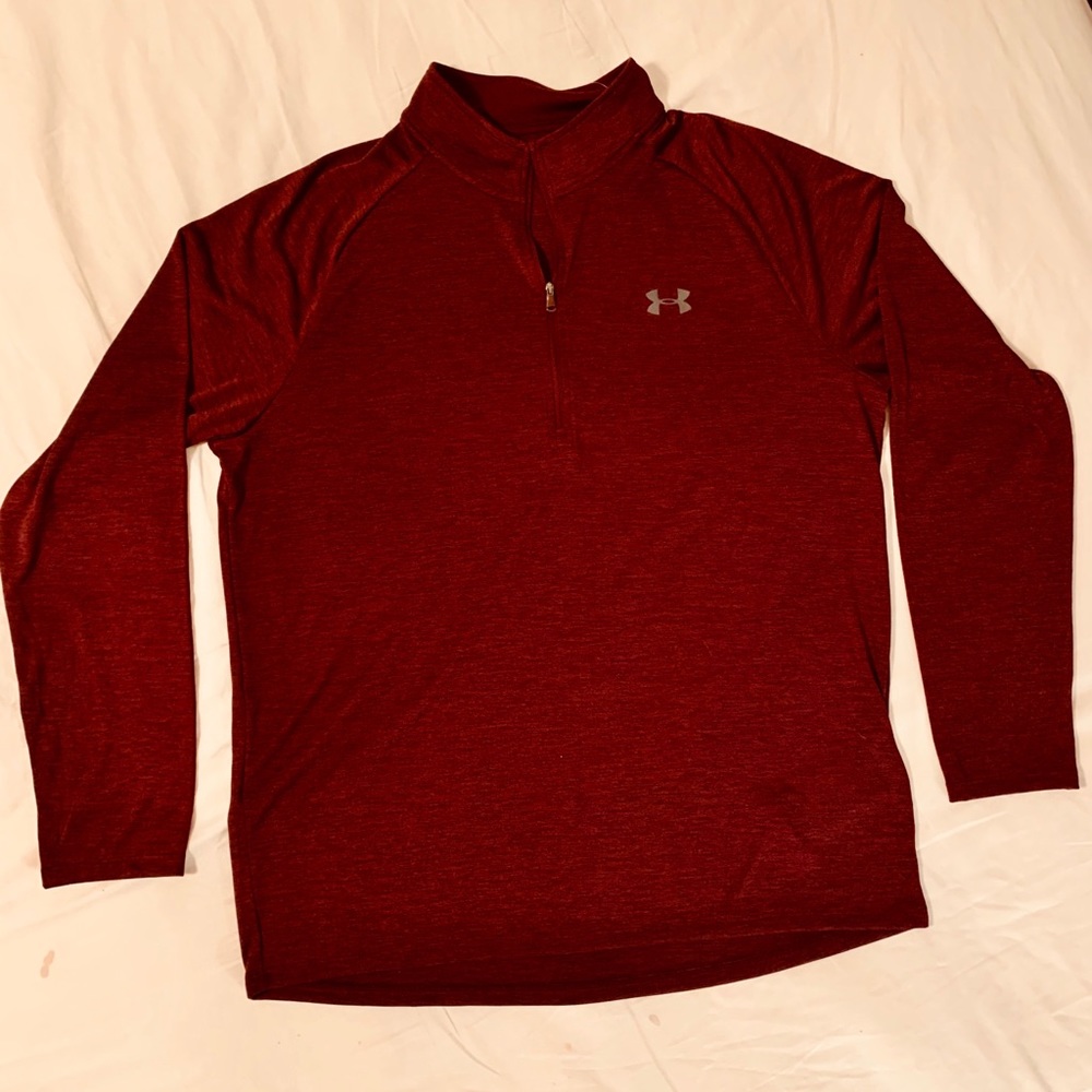 UnderArmor DriFit Half-Zip Zipper Henley